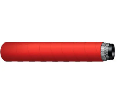 Buchanan Rubber ST250-075-50 Steam Hose, 50 ft L, 250 psi, EPDM Tube, Red Flash Sale