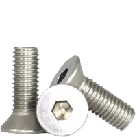 8-32 x 1 1/4" Flat Head Socket Cap Screws, Non-Standard, 18-8 Stainless Steel A2, Coarse (UNC), Qty 100 Price Drop
