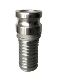Order Now Midland Metal 61957 Cam and Groove Adapter, 3 in Type E x 3 in Hose Barbed, Aluminum