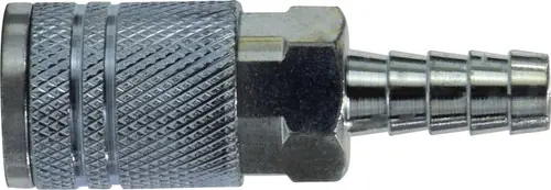 Top Pick Midland Metal 99841 Industrial Interchange Coupler, 3/8 in Hose Barbed, Steel
