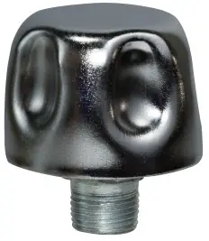 Today Only Midland Metal MB4016 Screw-On Air Breather, 1 in Nominal, MPT, Steel, Chrome-Plated