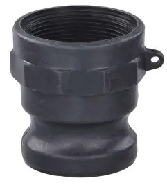 Certified Buchanan Rubber CGA-200-PP Cam and Groove Adapter, 2 in Type A x 2 in FNPT, Polypropylene