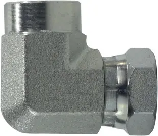 Deal Midland Metal 15021212 90 deg Swivel Adapter Union Elbow, 3/4 in FPT x 3/4 in FNPSM, Steel