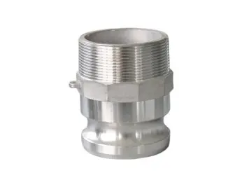 Midland Metal 63966 Cam and Groove Adapter, 2-1/2 in Type F x 2-1/2 in MIP, Stainless Steel Don't Miss Out