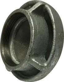 Fan Favorite Midland Metal 21175 Mushroom Vent Cap, 1 in FPT, Iron, Galvanized, 150 lb