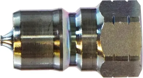 Budget Midland Metal HNV12M ISO-B Quick Disconnect Plug, 1/2 in FNPT, Steel