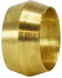 Midland Metal 18011 Sleeve, 1 in Compression, Brass Latest