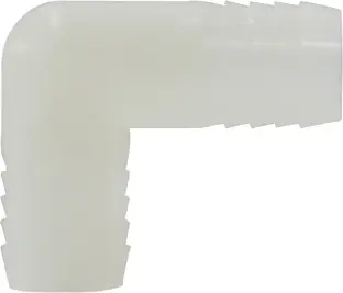 Today Only Midland Metal 33389W 90 deg Elbow, 2 in Hose Barbed x 2 in Hose Barbed, Nylon