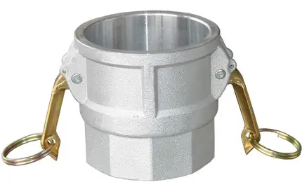 Buchanan Rubber CGD-075-A1 Cam and Groove Coupler, 3/4 in Type D x 3/4 in FPT, Aluminum Clearance