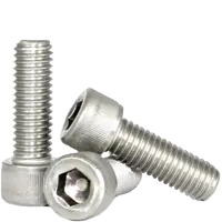 While Supplies Last M5-0.80 x 35 mm Socket Head Cap Screws, 18-8 Stainless Steel, Partial Thread, Qty 100