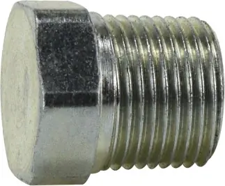 Midland Metal 95084 Plug, 1/4 in Male BSPT, Steel Premium