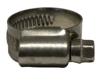 Midland Metal 96050 EmBossed Non-Perforated Worm Gear Hose Clamp, 1.26 in Minimum Clamp Diameter, 12 mm W Certified