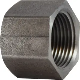 Midland Metal 67473 Hex Cap, 1/2 in FNPT, Steel, Black, 150 lb Special Discount