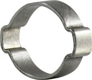 Best Choice Midland Metal 1510019 2-Ear Hose Clamp, 1-7/16 in Nominal, Stainless Steel