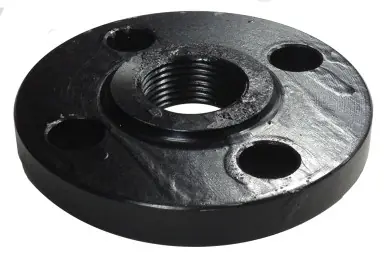 Midland Metal 107064 Raised Face Flange, 1-1/2 in FPT, Steel, 4 -Bolt Hole, 150 lb Hassle-Free Returns