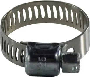 Fan Favorite Midland Metal 300 Series 300016 Miniature Worm Gear Clamp, 11/16 in Minimum Clamp Diameter, Carbon Steel