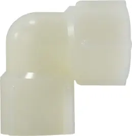Latest Midland Metal 28708W 90 deg Elbow, 2 in FPT x 2 in FPT, Nylon, White