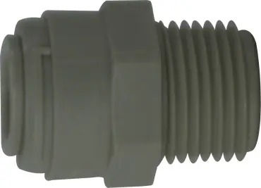 Super Sale Midland Metal 20063P Adapter, 1/2 in Push-In x 1/2 in MIP, Polypropylene