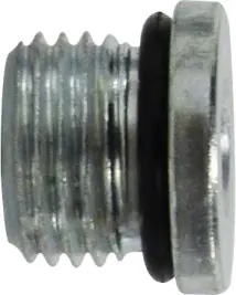 Midland Metal 6408HO12 Hollow Hex Head Plug, 1-1/16 in Male ORB, Steel One Day Deal