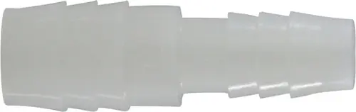 Midland Metal 33410W Reducing Splicer, 5/8 in Hose Barbed x 1/2 in Hose Barbed, Nylon Genuine
