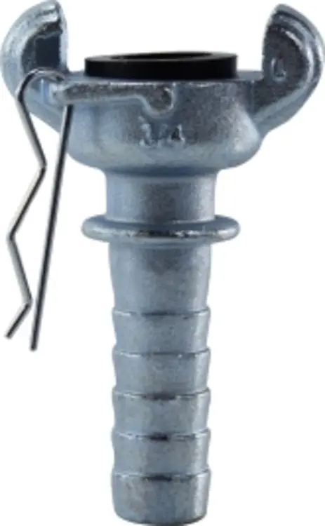 Buchanan Rubber HE-200-SP Twist Claw Universal Hose End, 2 in Hose Barbed Affordable