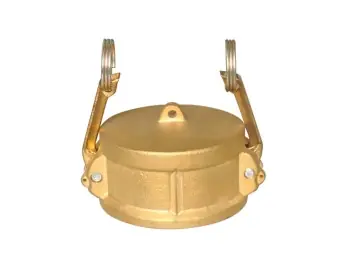 Today Only Midland Metal 44979 Type DC Dust Cap, 5 in FPT, Brass