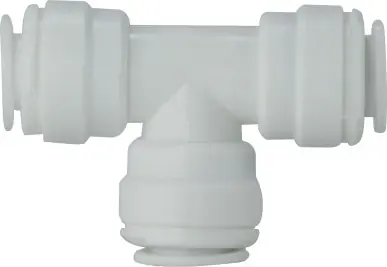 Midland Metal 20031P Union Tee, 5/16 in Push-In Tube x 5/16 in Push-In Tube x 5/16 in Push-In Tube, Plastic Order Now