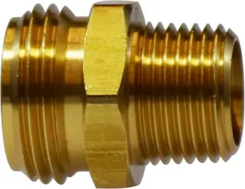 Midland Metal 30058S Rigid MGH x Male Pipe, Garden Hose, 3/4 x 1/2(1/2Swt) Mgh x Mip Adpt, Brass Fittings Mega Sale