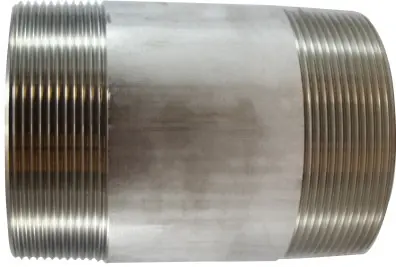Midland Metal 48220 Welded Pipe Nipple, 4 in MPT x 4 in MPT, 2-7/8 in L, Stainless Steel, SCH 40 Schedule Reduced Price