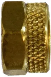 Don't Miss Out Midland Metal 20223 Hex Nut, 1/2 in Flareless, Brass