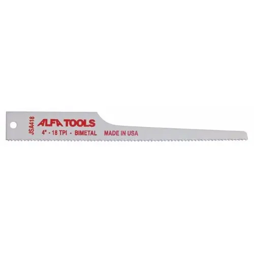 Alfa Tools JSA31218P Bi-Metal 3" 18Tpi Air Saw Blade 5 Per Tube Instant Buy