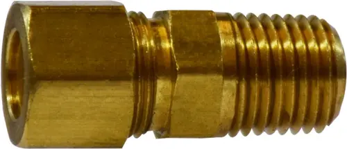 Midland Metal 18094 Ball Check Valve, 1/4 x 1/8 in Nominal, Compression x MNPTF, Brass Body, Domestic One Day Deal