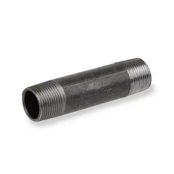Midland Metal 57320 Pipe Nipple, 8 in 8 in, 3-1/8 in L, Steel, Black, SCH 40 Schedule Budget