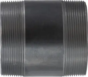 Midland Metal 57227 Welded Pipe Nipple, 4 in MPT x 4 in MPT, 6 in L, Steel, Black, SCH 40 Schedule, 150 lb Top Pick
