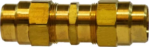 Get Yours Midland Metal 38319 Air Brake Union, 1/2 in Hose Barbed x 1/2 in Hose Barbed, Brass