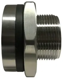Trusted Brand Midland Metal 63215 Bulkhead Fitting, 1 in NPT x 1 in NPT, Stainless Steel