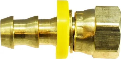 Midland Metal 30429 37 deg Swivel, 1 in FJIC x 1 in Push-On Hose Barbed, Brass Hot Picks