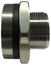Midland Metal 63214 Bulkhead Fitting, 3/4 in NPT x 3/4 in NPT, Stainless Steel Holiday Sale