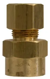 Midland Metal 18166 Adapter, 7/8 in Compression x 3/4 in FNPTF, Brass Premium