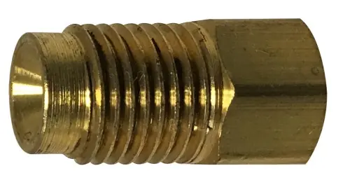 Discount Midland Metal 12221 Dual Master Cylinder Adapter, 3/8 in Male Inverted Flared x 5/16 in Female Inverted Flared