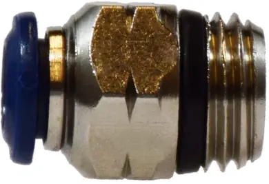 Buy Today Midland Metal 20063N Straight Adapter, 1/2 in Push-In x 1/2 in MNPT Global, Brass, Nickel-Plated