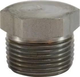 Factory Price Midland Metal 63665 Solid Hex Head Plug, 1 in MPT, Stainless Steel, 150 lb