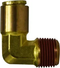 Mega Sale Midland Metal 690604 90 deg Elbow, 3/8 in Tube OD x 1/4 in Male NPTF, Brass