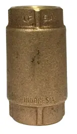 Fresh Stock Midland Metal 944435LF Check Valve, 2 in Nominal, FIP x FIP, Brass Body, Import