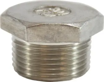 Fresh Stock Midland Metal 62631 Hex Head Plug, 304 150 Stainless Steel Fittings, 1/4 304 Ss Hex Head Plug, Nipples and Fittings