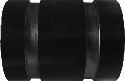 Midland Metal 59225V Seamless Pipe Nipple, 4 in Grooved x 4 in Grooved, 6 in L, Steel, Black, SCH 80 Schedule Buy Online
