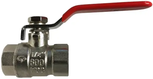 Bargain Midland Metal 941153NP Ball Valve, 1/2 in Nominal, FIP x FIP, 600 psi WOG Pressure, -40 to 365 deg F