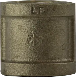 Save Now Midland Metal 44415LF Coupling, 1 in FPT x 1 in FPT, Bronze