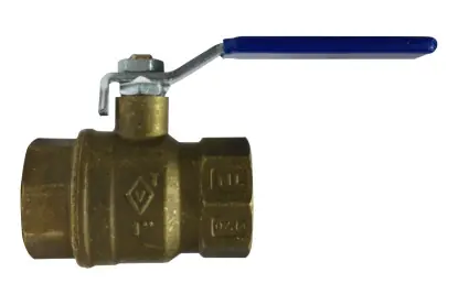Must Have Midland Metal 943233LF Ball Valve, 1/2 in Nominal, FIP x FIP, 600 psi WOG Pressure, -20 to 248 deg F