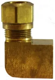 Super Sale Midland Metal 38119 90 deg Elbow, 1/2 in Tube OD x 1/2 in FNPTF, Brass